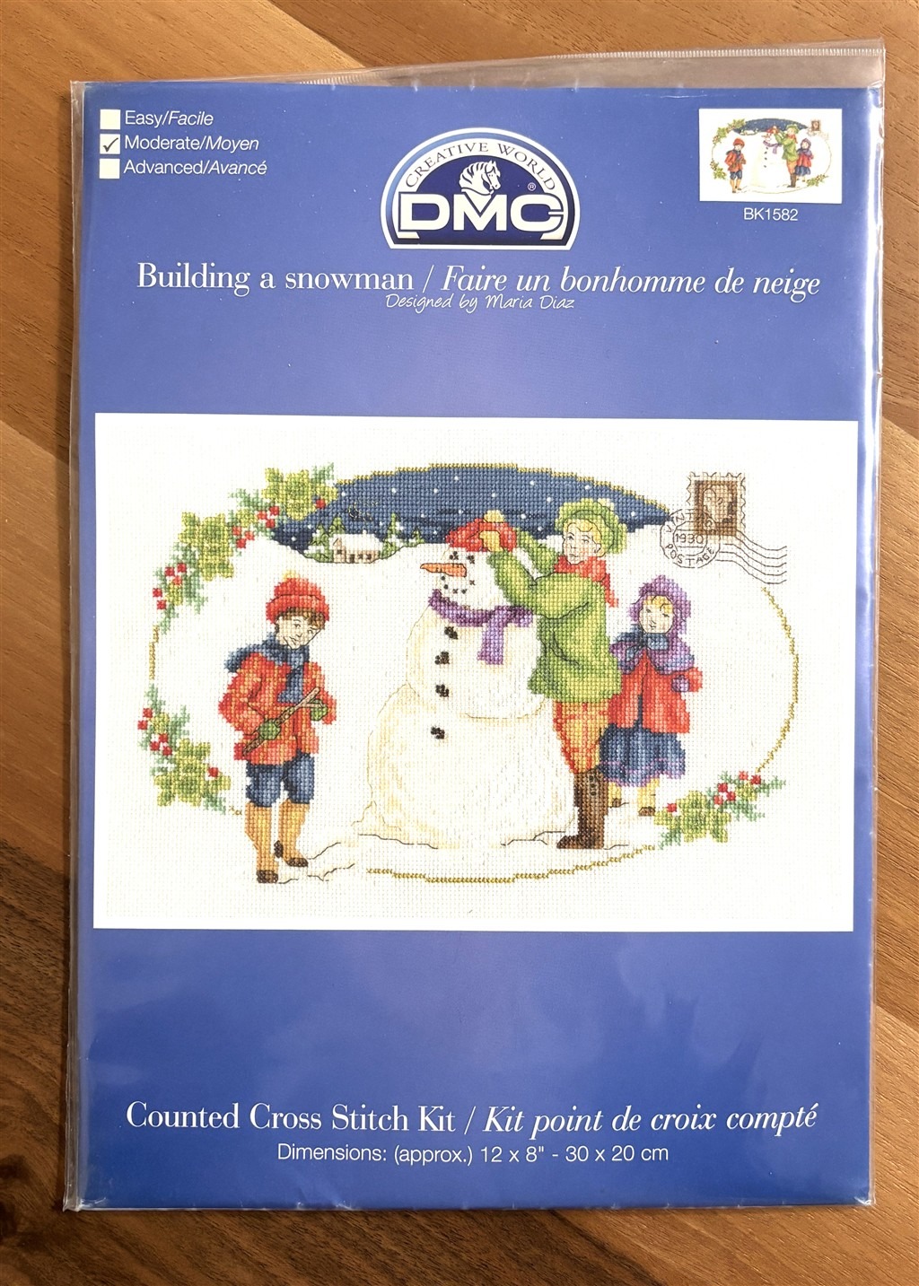 DMC Kanaviçe Kiti Kar Temalı