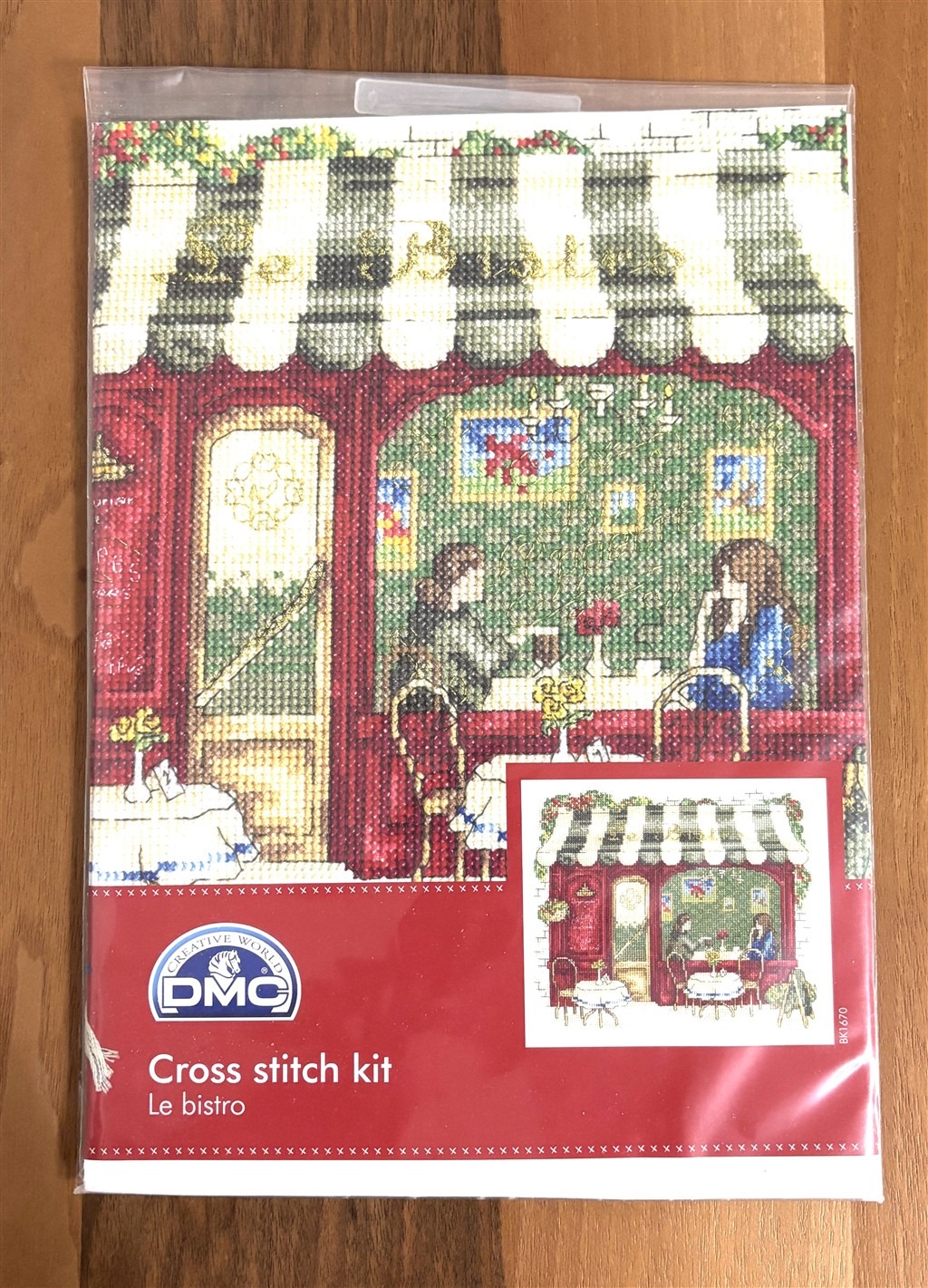 DMC Kanaviçe Kiti Cafe Temalı