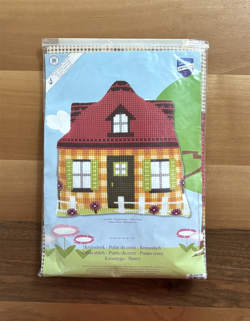 Vervaco Goblen Yastık Ev Temalı