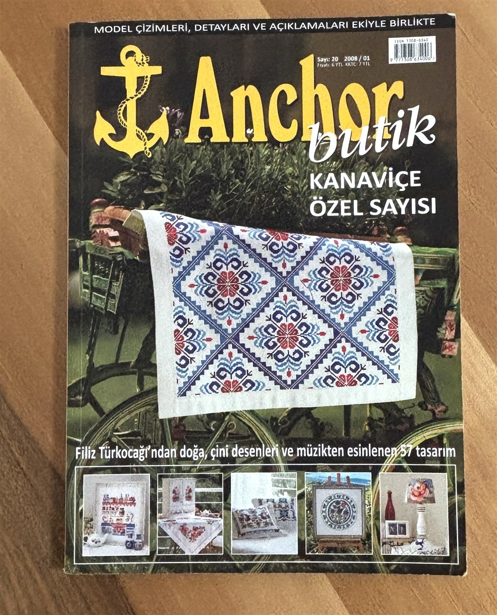 Anchor Butik Kanaviçe Kitabı