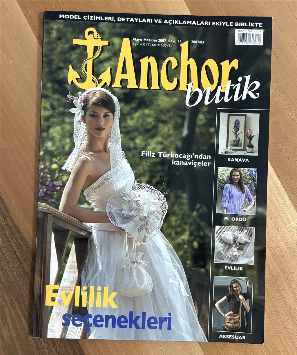 Anchor Butik Kanaviçe Kitabı