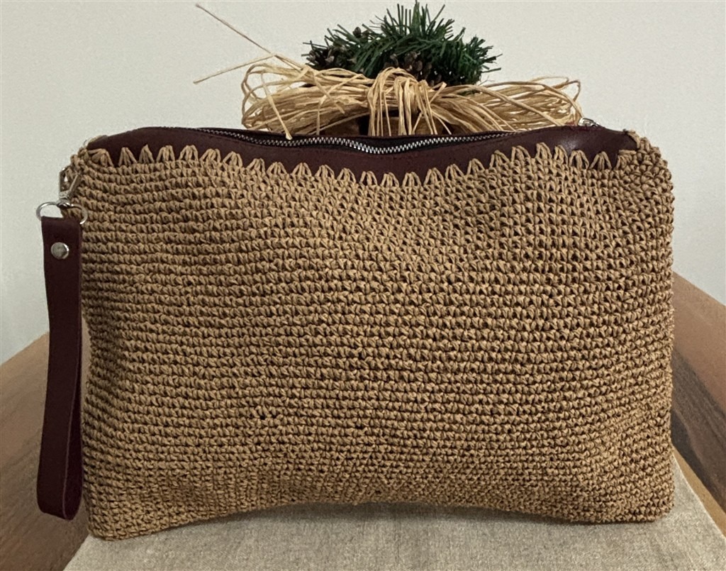 Örgü Clutch Çanta