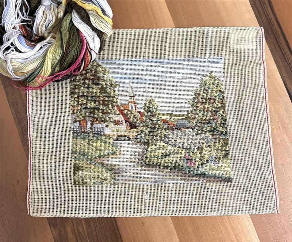 Martin Winkler Teğel Baskılı Goblen Tablo Manzara Temalı