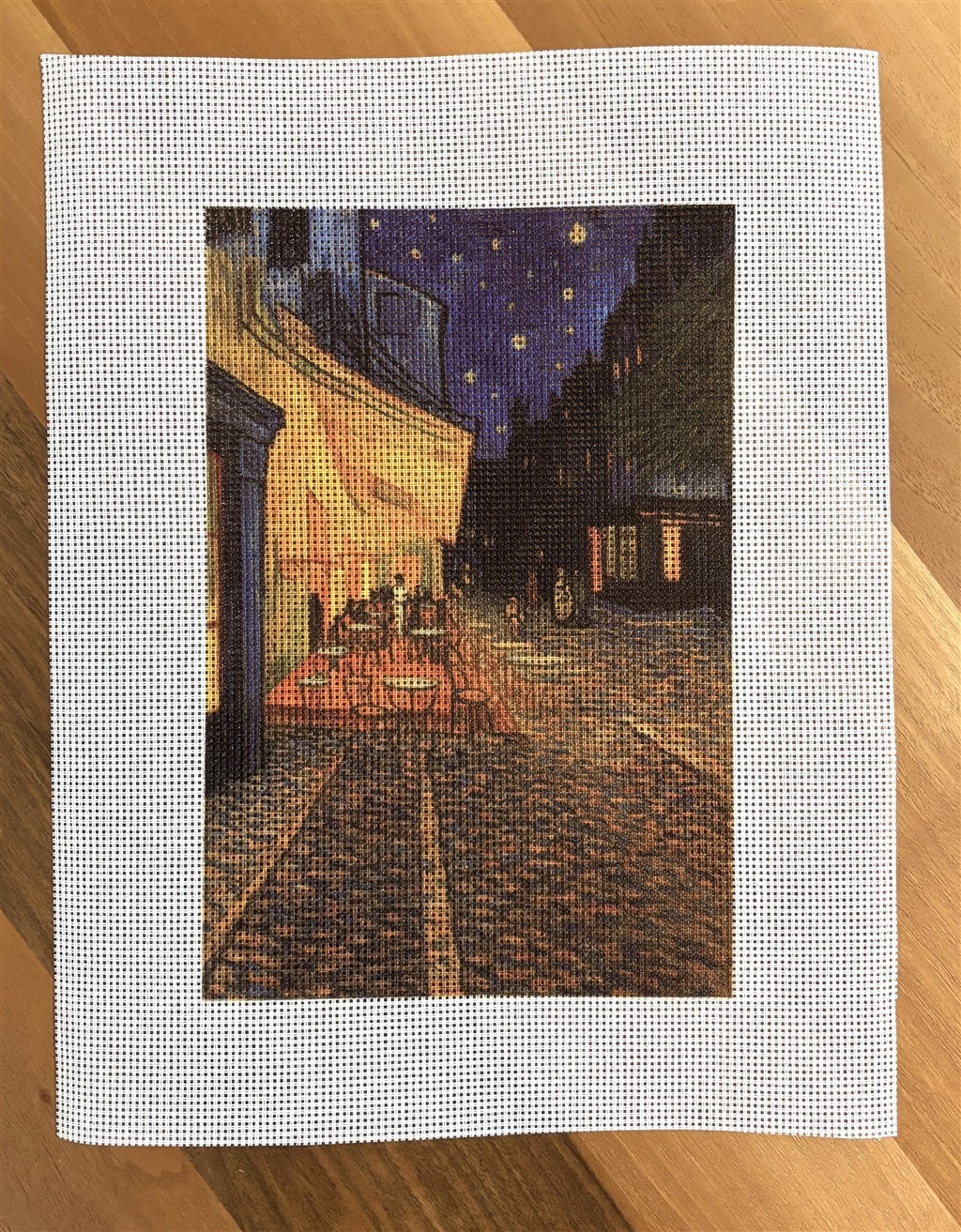 Baskılı Goblen 30x40cm Cadde Kafe Temalı