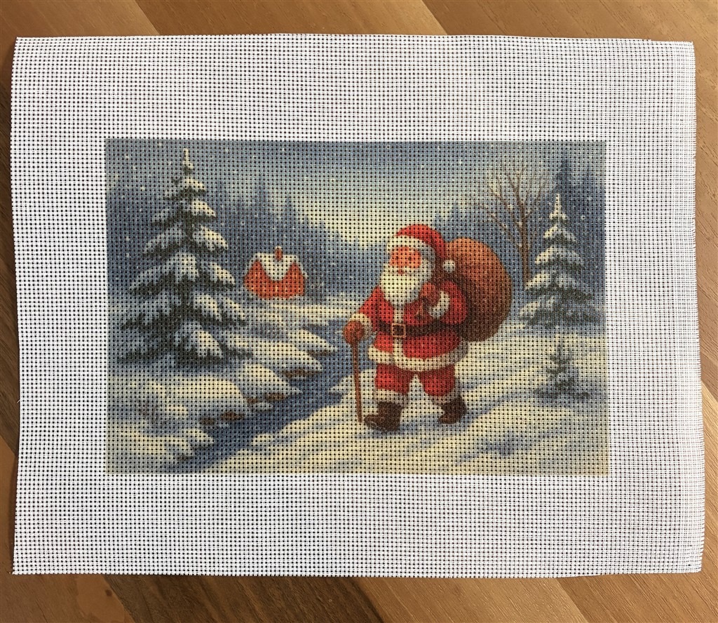 Baskılı Goblen 30x40cm Noel Temalı