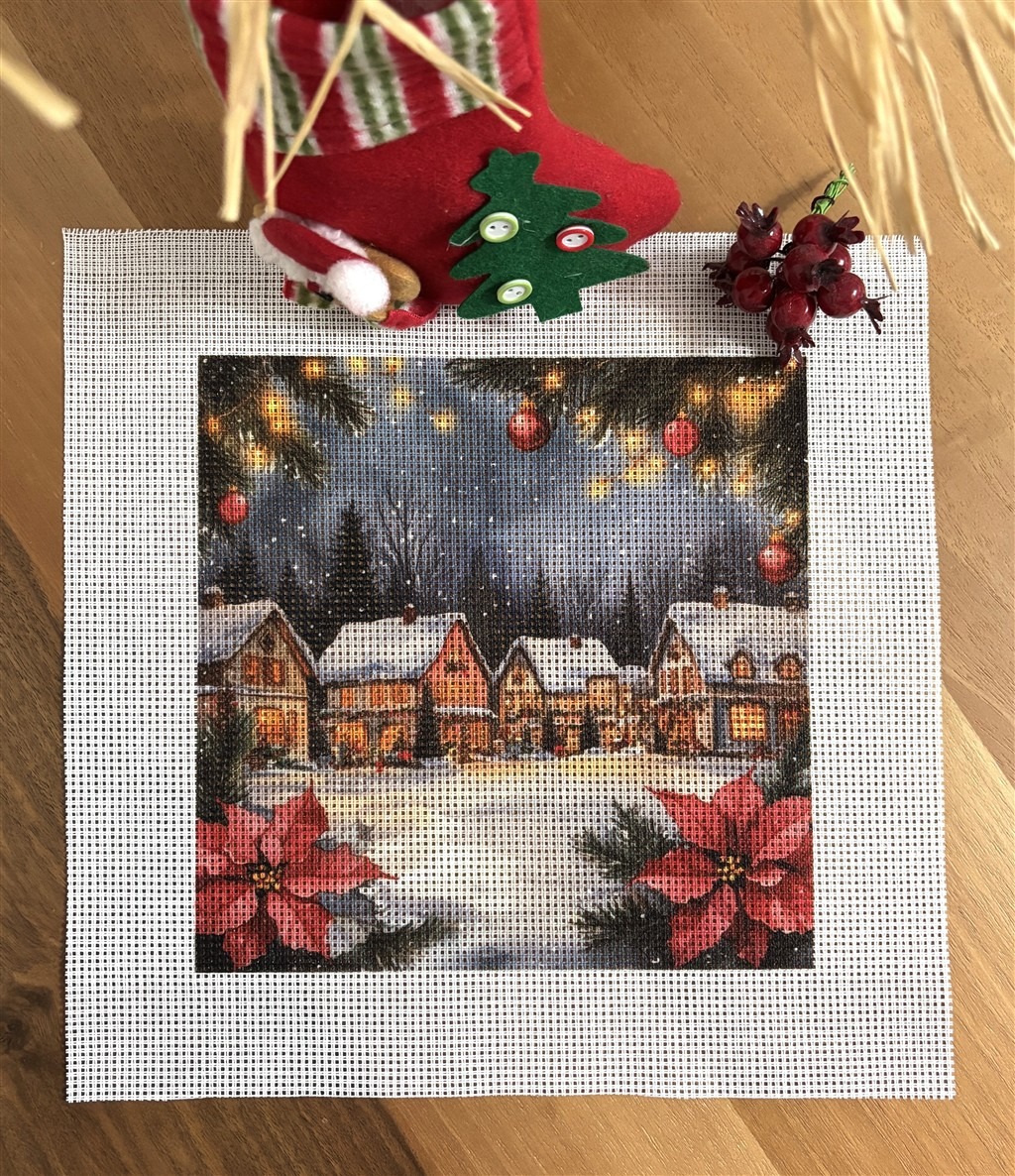 Baskılı Goblen Noel Temalı