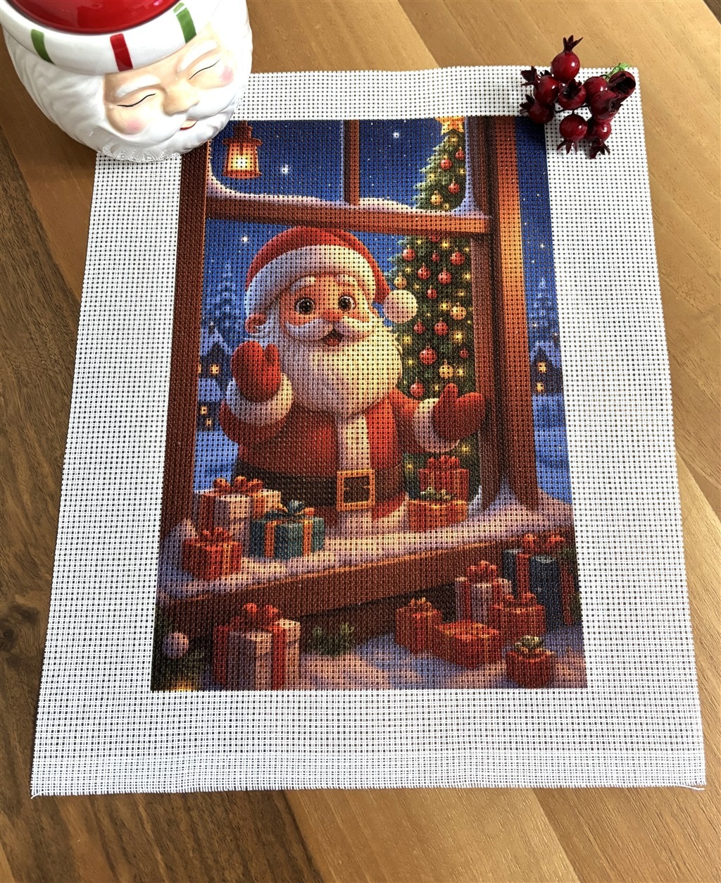 Baskılı Goblen Noel Temalı