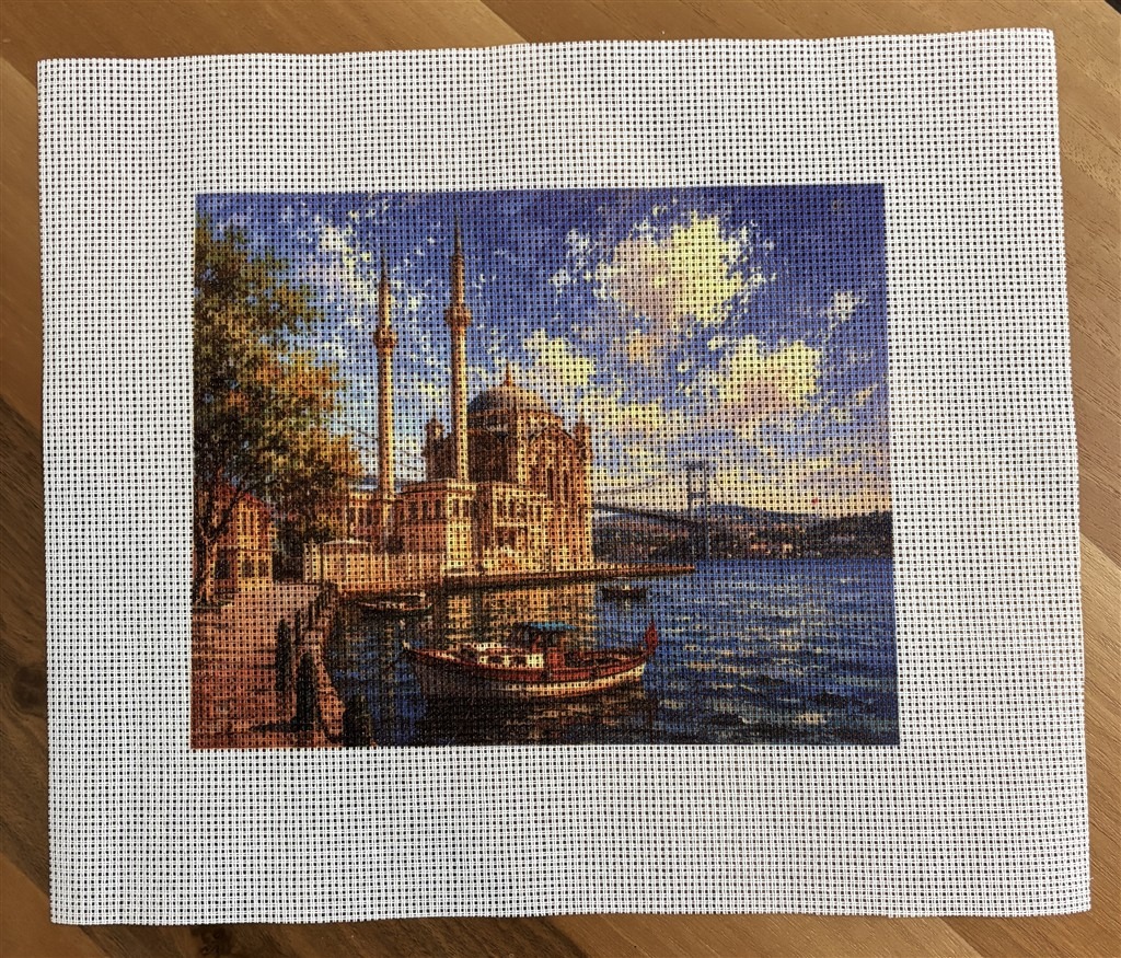 Süblimasyon Baskılı Goblen Ortaköy Temalı